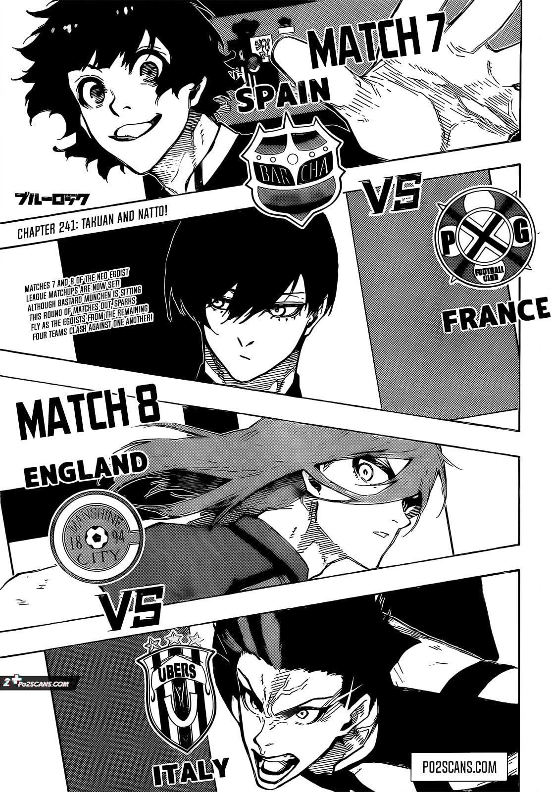 Blue Lock, Chapter 241 image 02